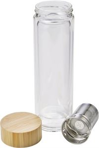 THERMOS IN VETRO CON INFUSORE 420 ML
